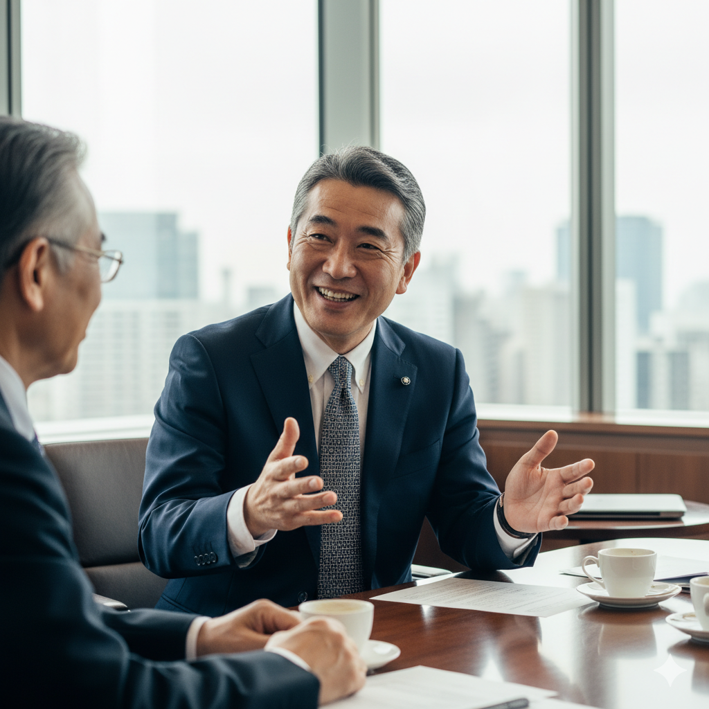 営業一筋・鈴木部長